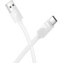 Кабель Hoco X114 Energy 3.0A USB Type-A - USB Type-C (1 м, белый)