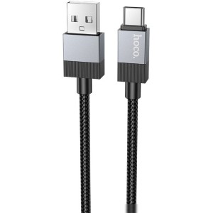 Кабель Hoco X110 Honorific 3.0A USB Type-A - USB Type-C (1 м, черный) Кабель Hoco X110 Honorific 3.0A USB Type-A - USB Type-C (1 м, черный)