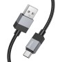 Кабель Hoco X110 Honorific 3.0A USB Type-A - USB Type-C (1 м, черный)