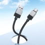 Кабель Hoco X110 Honorific 3.0A USB Type-A - USB Type-C (1 м, черный)