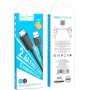 Кабель Hoco X88 Gratified 2.4A USB Type-A - microUSB (1 м, черный)