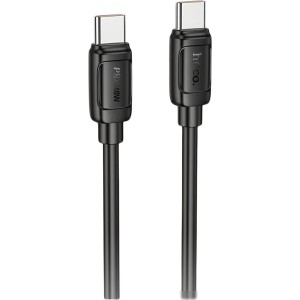 Кабель Hoco X115 240W USB Type-C - USB Type-C (1 м, черный) Кабель Hoco X115 240W USB Type-C - USB Type-C (1 м, черный)