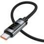 Кабель Hoco U148 USB Type-A - USB Type-C (1.2 м, черный)