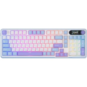 Клавиатура Royal Kludge RK-S98 RGB Taro Milk (RK Cream)