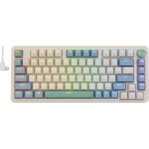 Клавиатура Redragon Ucal Pro (бежевый/зеленый)