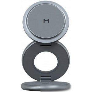 Беспроводное зарядное Magssory Signature Disc Pro для Apple 3 в 1 WCH073 (темно-серый)