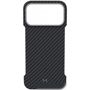Чехол для телефона Magssory Aramid Zero Case для iPhone 17 Pro Max Black CFB048 Чехол для телефона Magssory Aramid Zero Case для iPhone 17 Pro Max Black CFB048