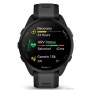 Умные часы Garmin Forerunner 165 (черный/сланцево-серый)