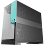 Корпус Geometric Future Model 5 5FAN (черный/бирюзовый)