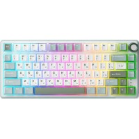 Клавиатура Royal Kludge R75 RGB Sky Cyan (RK Brown)