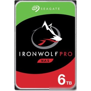 Жесткий диск Seagate IronWolf Pro 6TB ST6000NT001