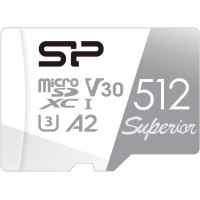 Карта памяти Silicon-Power Superior microSDXC SP512GBSTXDA2V20 512GB Карта памяти Silicon-Power Superior microSDXC SP512GBSTXDA2V20 512GB