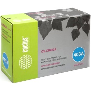 Картридж CACTUS CS-CB403AR (аналог HP 642A CB403A) Картридж CACTUS CS-CB403AR (аналог HP 642A CB403A)