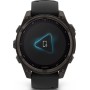 Умные часы Garmin Fenix 8 Solar, Sapphire 47мм (титановый угольно-серый DLC с черным ремешком)