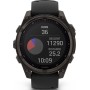Умные часы Garmin Fenix 8 Solar, Sapphire 47мм (титановый угольно-серый DLC с черным ремешком)