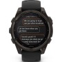 Умные часы Garmin Fenix 8 Solar, Sapphire 47мм (титановый угольно-серый DLC с черным ремешком)