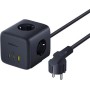 Удлинитель Baseus EnerFill FA11 Cube Power Strip 3AC+1U+2C 67W EU E00082100123-00 (1.5 м, черный)