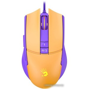 Игровая мышь A4Tech Bloody L65 Max (желтый/фиолетовый)