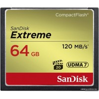 Карта памяти SanDisk Extreme CompactFlash 64GB [SDCFXSB-064G-G46]