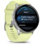 Умные часы Garmin Venu 4 45 мм (серебристый/желтый)