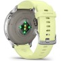 Умные часы Garmin Venu 4 45 мм (серебристый/желтый)