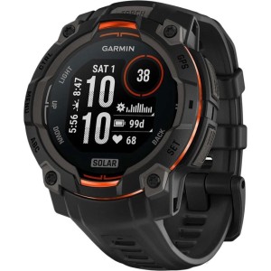 Умные часы Garmin Instinct 3 Solar 45 мм (черный) Умные часы Garmin Instinct 3 Solar 45 мм (черный)