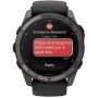 Умные часы Garmin Fenix 8 Pro 51 мм (серый, черный силиконовый ремешок)