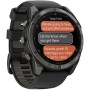 Умные часы Garmin Fenix 8 Pro 51 мм (серый, черный силиконовый ремешок)
