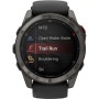 Умные часы Garmin Fenix 8 Pro 51 мм (серый, черный силиконовый ремешок)
