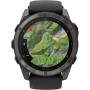 Умные часы Garmin Fenix 8 Pro 51 мм (серый, черный силиконовый ремешок)
