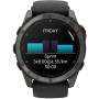 Умные часы Garmin Fenix 8 Pro 51 мм (серый, черный силиконовый ремешок)