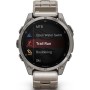 Умные часы Garmin Fenix 8 Sapphire, Titanium 47мм (светло-серый, титановый ремешок)