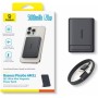Внешний аккумулятор Baseus PicoGo AM31 Mini Magnetic Power Bank with Stand 20W 5000mAh (черный)