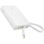 Внешний аккумулятор Baseus Picogo PPPG-1W45C Digital Display Power Bank 45W 10000mAh (белый)