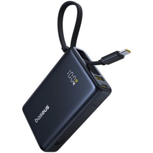 Внешний аккумулятор Baseus Picogo PPPG-1W45C Digital Display Power Bank 45W 10000mAh (черный)