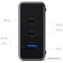 Сетевое зарядное Satechi 100W Type-C PD Compact GAN Charger (европейская вилка)