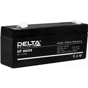 Аккумулятор для ИБП Delta DT 6033 (6В/3.3 А·ч)