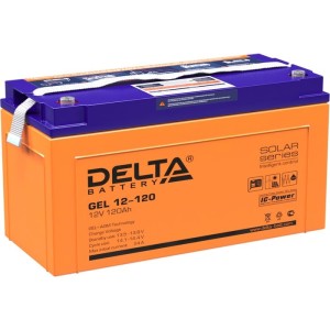 Аккумулятор для ИБП Delta GEL 12-120 (12В/120 А·ч) Аккумулятор для ИБП Delta GEL 12-120 (12В/120 А·ч)