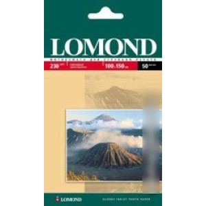 Фотобумага Lomond Глянцевая 10x15 230 г/кв.м. 50 листов (0102035)