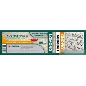 Инженерная бумага Lomond 420 мм х 45 м 80 г/м2 1202009