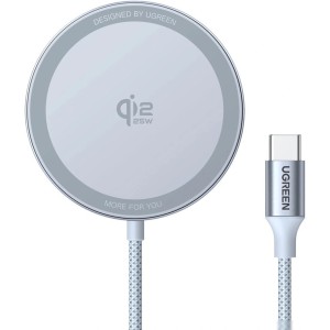 Беспроводное зарядное Ugreen W753 55959 (голубой)