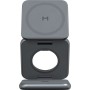 Беспроводное зарядное Magssory Fold Pro 3 в 1 WCH063 (темно-серый)