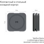 Беспроводное зарядное Magssory Fold Pro 3 в 1 WCH063 (темно-серый)