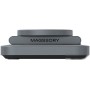 Беспроводное зарядное Magssory Yoga 3 в 1 Charging Station для Apple Qi2 WCH016m (темно-серый)