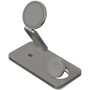 Беспроводное зарядное Magssory Yoga 3 в 1 Charging Station для Apple Qi2 WCH016t (титан)
