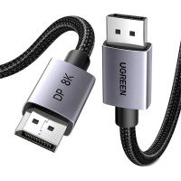 Кабель Ugreen DP120 25905 DisplayPort - DisplayPort (2 м, черный)