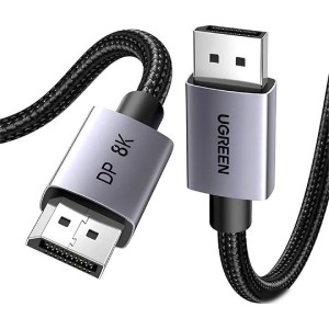 Кабель Ugreen DP120 25905 DisplayPort - DisplayPort (2 м, черный)