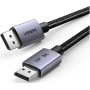 Кабель Ugreen DP120 25905 DisplayPort - DisplayPort (2 м, черный)