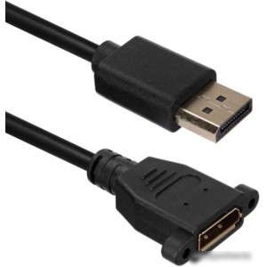 Удлинитель ACD DisplayPort - DisplayPort ACD-DDPF2-50B (5 м, черный)
