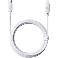 Кабель Baseus Silky Series Fast Charging Cable 100W USB Type-C - USB Type-C (2 м, белый)